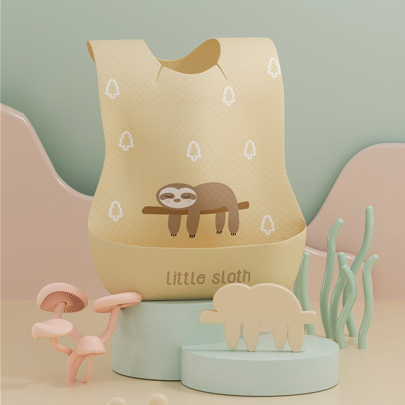 Infant Waterproof Bib Super Soft Disposable Saliva Pockets Children's Complementary Food Rice Bibs Burp Cloths Baby Items